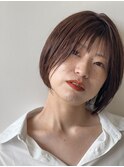 ショートボブ/アッシュベージュ/20代30代40代