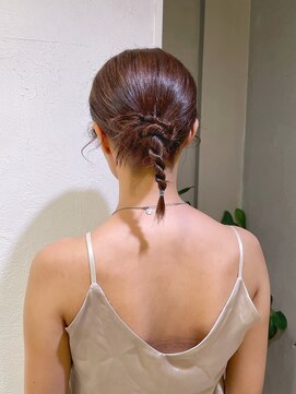 レクタ(recta) お呼ばれアレンジ チョコレートブラウンカラー 結婚式