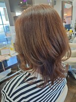 アヴァンス 北花田店(AVANCE)&nbsp;ミディアムレイヤー×柔らかベージュ