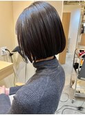 前下がり切りっぱなしボブ【佐藤和弥】