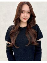 エジョン 八幡山店(Aejon)&nbsp;レイヤーロング/ヘルシースタイル/韓国ヘア/ベビーピンク/調布