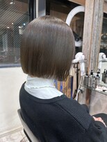 トルネード(TORNADO) タッセルカット 韓国ボブ ぱつっとボブ 切りっぱなしボブ S128