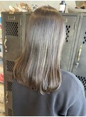 オリーブベージュ大人可愛い透明感立体感×なみなみウェーブ