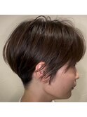 耳だしショート