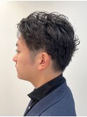 ナチュラルフェザーパーマ★メンズツーブロック