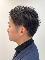 リコラックスビー 中百舌鳥(LICO LUXBE)&nbsp;ナチュラルフェザーパーマ★メンズツーブロック