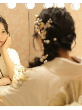 コワファースト 大分(COIFF1RST) 成人式前撮りヘアセット