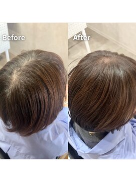 ミルシェ(MILSHE) 白髪ぼかし/脱白髪染め/髪質改善/ショートカット/30代/40代/50代