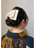 小学生袴アレンジ☆