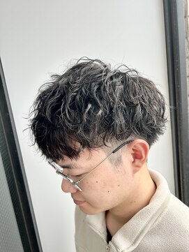 アノ(Ano.) かりあげマッシュ×ツイスパ