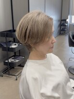 ハルキ ミナト ジャパン オオサカ(HARUKI MINATO japan OSAKA)&nbsp;40代50代60代白髪マッシュショートボブ大人美人くびれ髪質改善