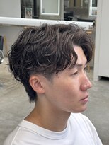 レタッチ バイ フィフス 天神大名(RETOUCH by fifth)&nbsp;天神シャドウパーマニュアンスパーマ波巻きスパイラルパーマ緩め