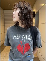 ladies/ミディアム・ロングパーマヘルシースタイル海外風