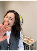 ウェーブヘア