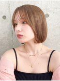 ボブ/ブリーチなし/髪質改善/縮毛矯正/韓国ボブ/立川ボブ