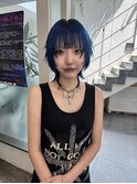 ショートウルフカットレイヤーカットシャギーカット
