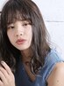 【ダメージレスオイルカラー♪】イノアカラー＋小顔カット＋素髪Tr