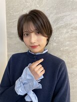 ロンドロゼ 池袋(Lond rose)&nbsp;♪ミニウルフレイヤーカット顔周り前髪韓国ショートボブ/池袋