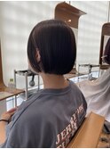 アイロンいらずのボブ