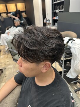 アロー 船橋店(AROH) フェザーショート/サーフカール/シャドウパーマ/men's/船橋