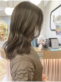 オリーブグレージュ/オリーブベージュ/透明感カラー/横浜