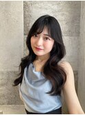 レイヤーカット/韓国/前髪/顔周り