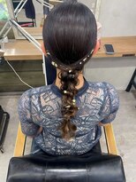 ビューティーサロン ガーデン(beauty salon garden)&nbsp;ピッタリ編みおろしアレンジ ☆ 担当 蒼 ☆