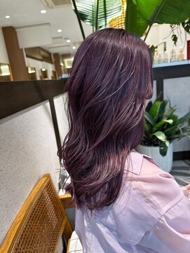 コスタエストオブリシェール(COSTA EST of RICHAIR) 透明感ラベンダーカラー＋ナチュラルレイヤー