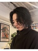 メンズボブパーマ