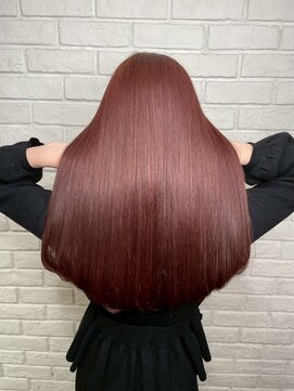 リコヘアー(LiCO HAIR) 那覇/イメチェン/ピンクベージュ/アンブレラカラー/前髪