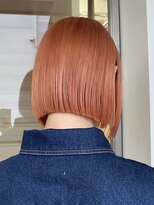 シキ オルガン 大宮(siki ORGAN)&nbsp;【初カラーにもオススメ】お洒落なオレンジカラー×ボブ
