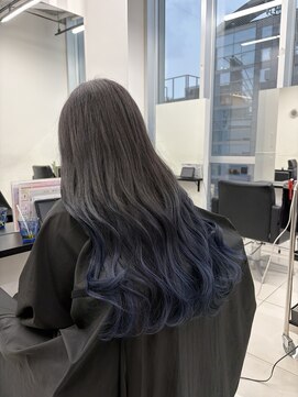 アライブ ハラジュク(ALIVE harajuku) ブリーチインナーバレイヤージュグラデーションカラー夕貴
