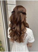 ふわふわハーフツイン♪