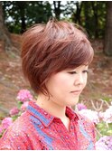 滝川クリステル風ショートボブ