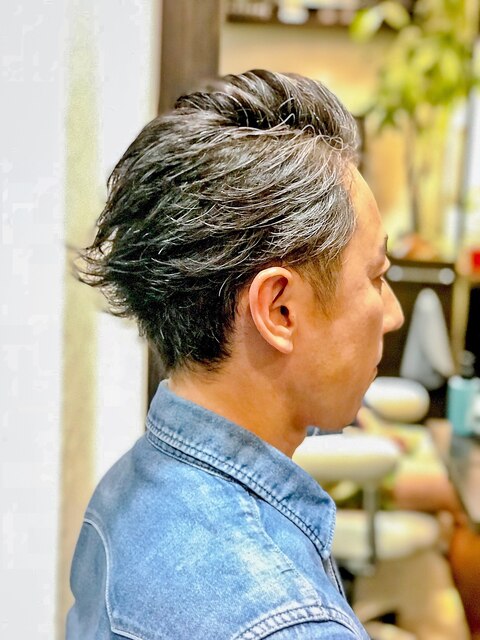 360度カッコイイ#大人リーゼント #Hommehair2nd櫻井