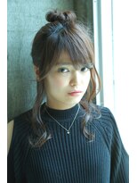 ヘアーズ ギュゼルバヤン(hair’s Guzel Bayan)&nbsp;カジュアル可愛いお団子