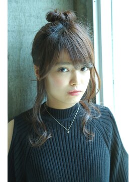 ヘアーズ ギュゼルバヤン(hair’s Guzel Bayan) カジュアル可愛いお団子