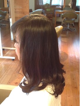 ブブグラスヘアー ゆるふわデジタルパーマ