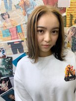 トロニー(TLONY) 渋谷TLONY ブロンドブラックインナーカラー/stylist miaki
