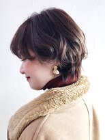 アイティー バイ アルバム 中野店(IT by ALBUM) ブラックアッシュ_スリークボブ厚めバングローライト_ba288831