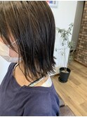 オリーブアッシュカラー
