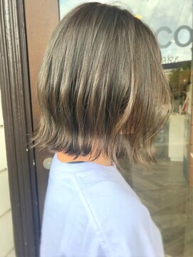 ヘア メイク ココ(hair make coco) オリーブグレージュで柔らか質感☆