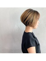 タグ(#tag)&nbsp;#2トーン刈り上げ前下がりショート