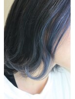 ヘアーアンドネイルフォレスト(Hair&Nail FOREST.) ブルー系カラー