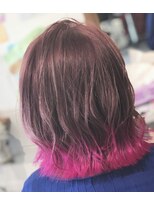 ヘアーステーション ハレラ(Hair station HaLe'LA)&nbsp;ピンキーカラー