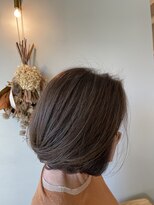 トレ(TRE)&nbsp;白髪ぼかしハイライト×ボブ