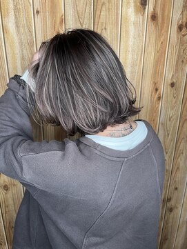 レジット(LEGIT) コントラストハイライト×ボブ