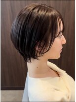 ビスポーク(BESPOKE)&nbsp;20代30代40代抜け感ショートボブラベンダーブラウン