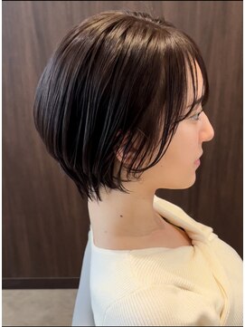 ビスポーク(BESPOKE) 20代30代40代抜け感ショートボブラベンダーブラウン