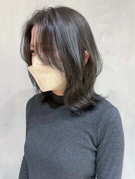 アルバム 渋谷パルコ(ALBUM) オリーブブルージュレイヤー_グレージュカラー_ba379272